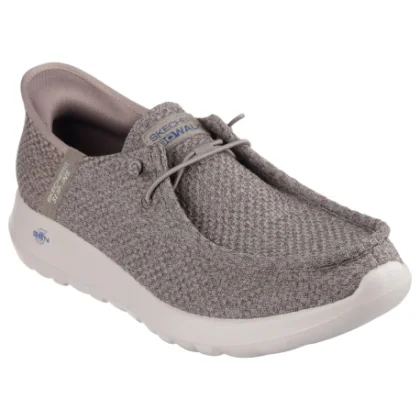 Pánska rekreačná obuv SKECHERS Go Walk Max Halycon Slip-Ins taupe
