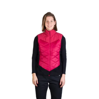 Dámska turistická vesta NORTHFINDER MARIANNE-577cherryblack
