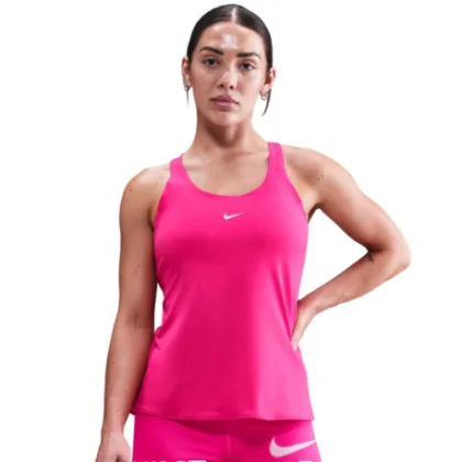 Dámske tréningové tielko NIKE PRO W NP DF TANK ELASTIKA RUSH PINK WHITE