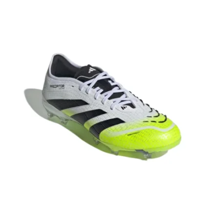 Pánske futbalové kopačky outdoorové ADIDAS Predator Pro M FG cloud white core black lucid lemon