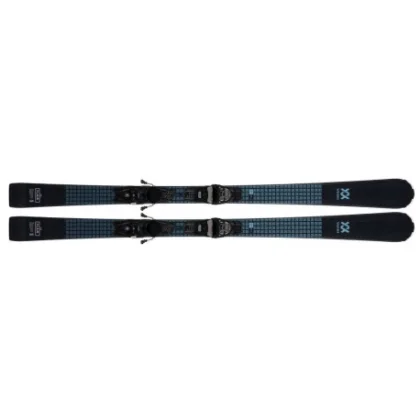 Dámske lyže na zjazdovku - on piste s viazaním VOLKL FLAIR 7.2 BLK TEA + FDT TP 10 80MM (w o PLATE)