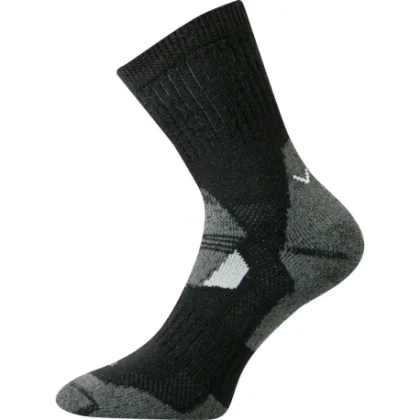 Turistické ponožky VOXX 1 PACK-Stabil CLIMAYARN-black