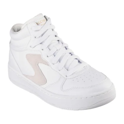 Dámska rekreačná obuv SKECHERS Sport Court 92 Last Strike white natural