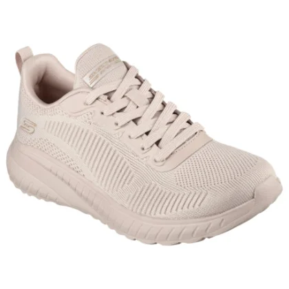 Dámska rekreačná obuv SKECHERS Bobs Sport Squad Chaos Face Off W nude natural