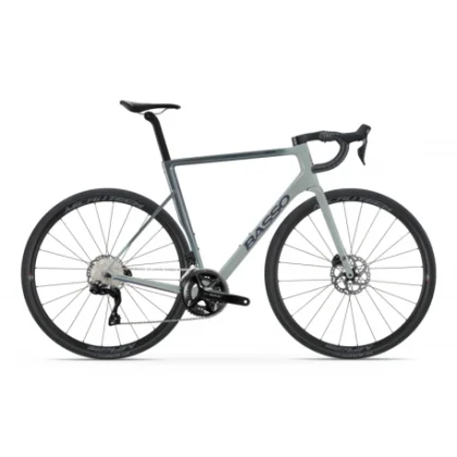 Cestný bicykel BASSO Astra disc, Shimano 105 Di2, Microtech MrLite, gray asphalt