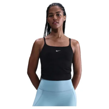 Dámske tréningové tielko NIKE W NK ONE DF TANK CPSL SPD BLACK WHITE