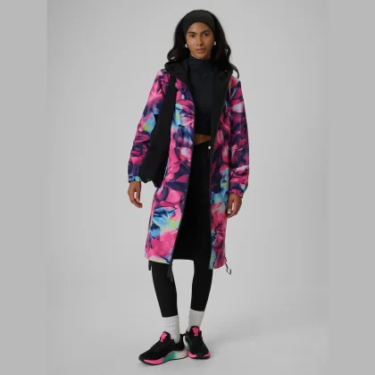 Obojstranná prechodná parka membrána 5000 dámska - multicolor