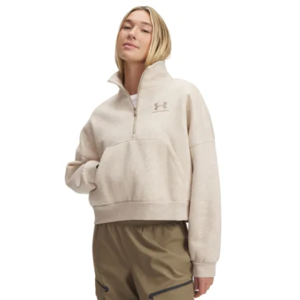 Dámska zateplená mikina UNDER ARMOUR UA Icon Fleece OS HZ-BRN