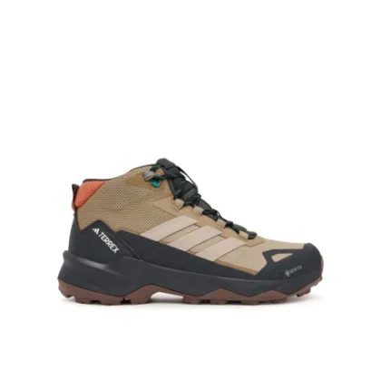 Pánska členková turistická obuv ADIDAS Terrex Skychaser AX5 Mid GTX M cardboard blanch cargo semi impact orange