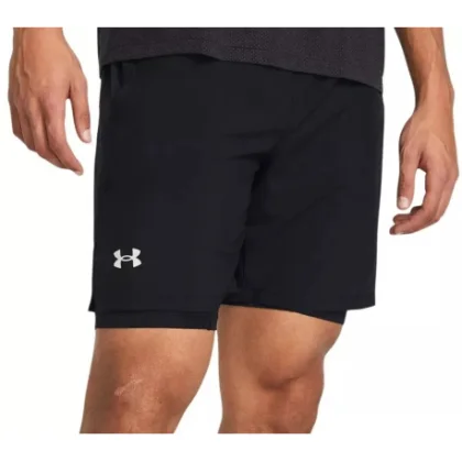 Pánske bežecké kraťasy UNDER ARMOUR UA LAUNCH 7in 2-IN-1 SHORTS