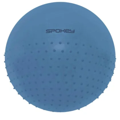 Gymnastická lopta SPOKEY HALF FIT 2v1 MASSAGE BALL 55 cm