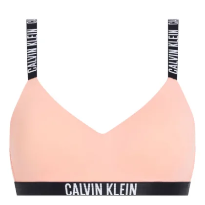 Dámska podprsenka CALVIN KLEIN LGHTLY LINED BRALETTE-Papaya Punch
