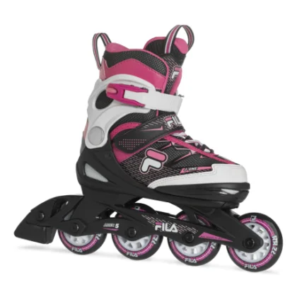 Dievčenské kolieskové korčule FILA SKATES J-One G Jr pink magenta