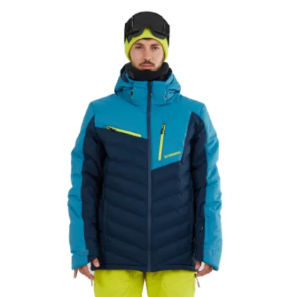 Pánska bunda FUNDANGO Willow Padded Jacket-460-turkis