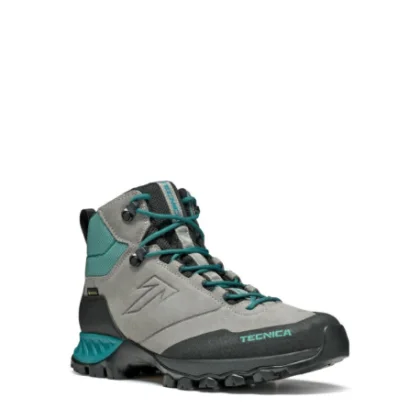 Dámska členková turistická celokožená obuv TECNICA Granit MID GTX Ws, sf grey lt petrol