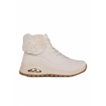 Dámske členkové zimné topánky SKECHERS Uno Rugged Fall Air W natural