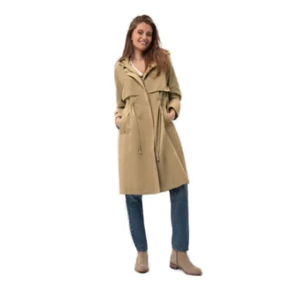 Dámsky kabát VOLCANO BJORK-102-BEIGE