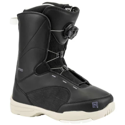 Dámska snowboardová obuv NITRO Boty Flora Boa Black