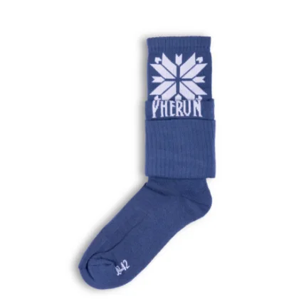 Turistické ponožky PHERUN Jeans Blue Retro