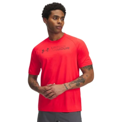 Pánske tréningové tričko s krátkym rukávom UNDER ARMOUR UA Tech Reflective SS