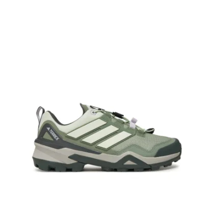 Dámska nízka turistická obuv ADIDAS Terrex Skychaser W linen green off white silver dawn