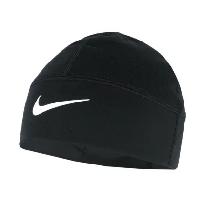 Zimná čiapka NIKE THERMA-FIT FLEECE BEANIE BLACK WHITE