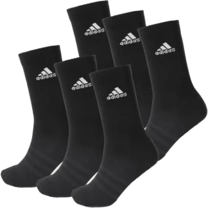 Ponožky ADIDAS 6 PACK-C SPW CRW-BLACK WHITE