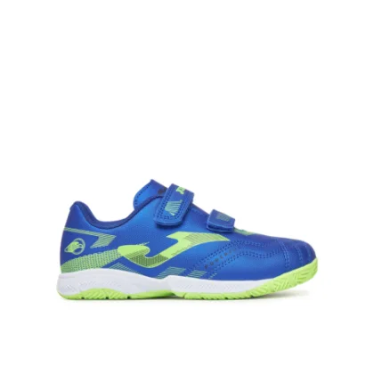 Chlapčenské futbalové kopačky halové JOMA Powerfull 2504 K IC royal blue green