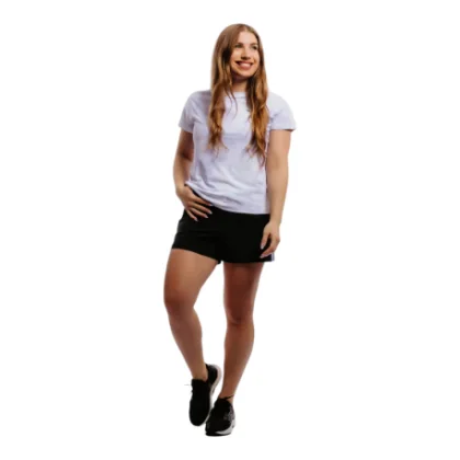 Dámske bežecké kraťasy ANTA Shorts-862225506-2-SS22_Q2-Basic Black Ice Crystal Violet