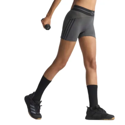 Dámske tréningové kraťasy ADIDAS HYG RIB 1 4 GRESIX BLACK