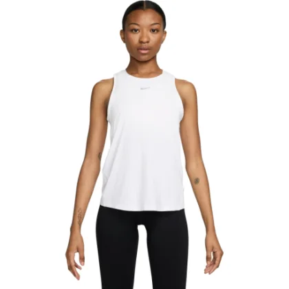 Dámske tréningové tielko NIKE W NK ONE CLASSIC DF TANK-100-White