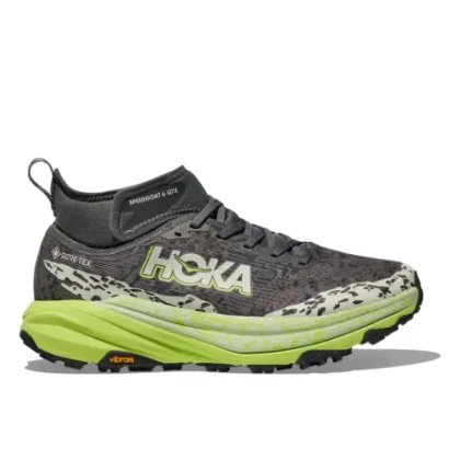 Pánska bežecká trailová obuv HOKA Speedgoat 6 Mid GTX outer orbot lettuce