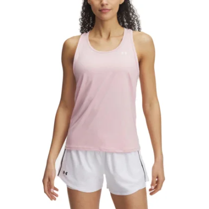 Dámske tréningové tielko UNDER ARMOUR Tech Knockout Tank-PNK