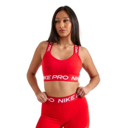 Dámska tréningová športová podprsenka NIKE PRO W NP BRA TT-657-Red