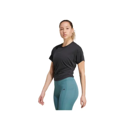Dámske tréningové tričko s krátkym rukávom ADIDAS Power Tee BLACK