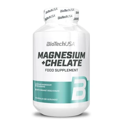 Magnesium+Chelate - Biotech USA 60 kaps.