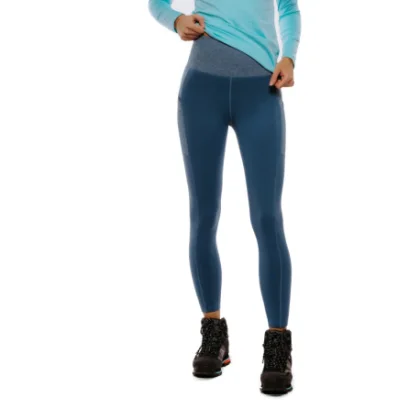 Dámske turistické zateplené legíny EVERETT RUNNA II blue