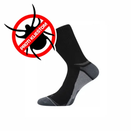 Turistické ponožky VOXX 1 PACK-Optifan 03-Black