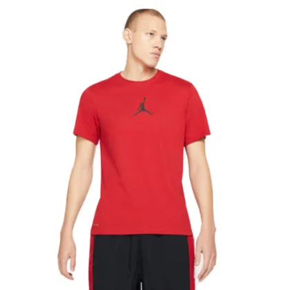 Pánske tričko s krátkym rukávom NIKE JORDAN M J JUMPMAN DF SS CREW-687-Red