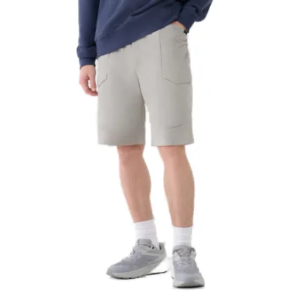 Pánske teplákové kraťasy 4F SHORTS CAS-WSS25TSHOM527-26S-WARM LIGHT GREY