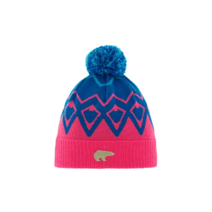 Detská zimná čiapka EISBÄR Ziggy OS Pompon MÜ kids 944