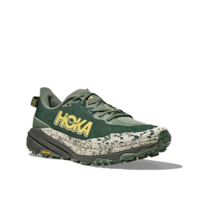 Pánska bežecká trailová obuv HOKA Speedgoat 6 M fern asphalt grey