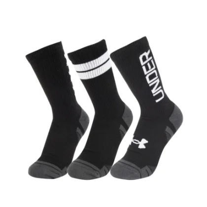 Ponožky UNDER ARMOUR 3 PACK-UA Perf Tech Nov Crew-BLK