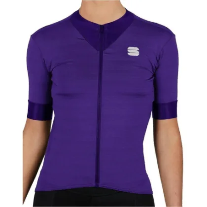 Dámsky cyklistický dres s krátkym rukávom SPORTFUL Kelly w short sleeve jersey, violet