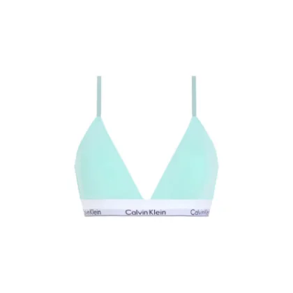 Dámska podprsenka CALVIN KLEIN LIGHTLY LINED TRIANGLE-Beau Blue