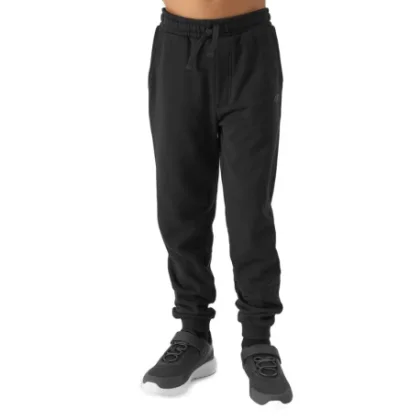 Chlapčenské tepláky 4F JUNIOR TROUSERS-4FJWSS24TTROM591-31S-NAVY