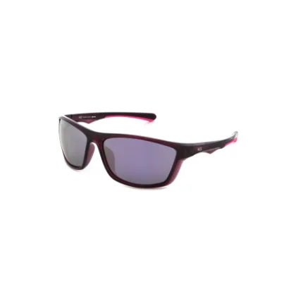 Polarizačné slnečné okuliare H.I.S. POLARIZED HPS37102-3, purple, brown with pink mirror POL, 64-15-130
