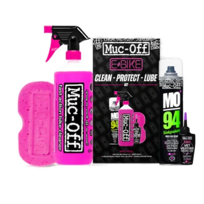 Set na údržbu bicykla MUC-OFF eBike Clean, Protect & Lube Kit