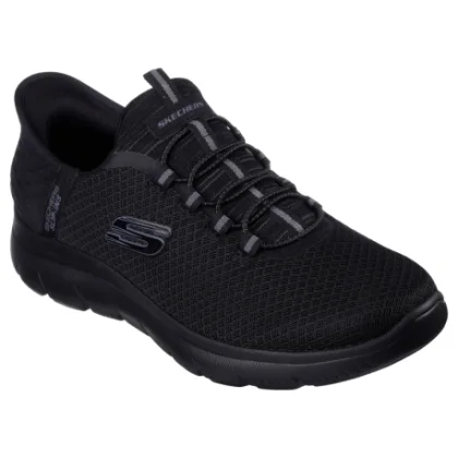 Pánska rekreačná obuv SKECHERS Summits High Range Slip-Ins M black black