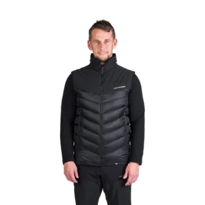 Pánska turistická vesta NORTHFINDER FILIPPO-270blackblack